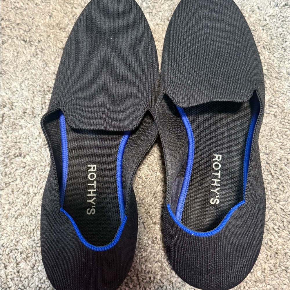 Rothy's women’s size 11.5 Black Slip-On Shoes / flats